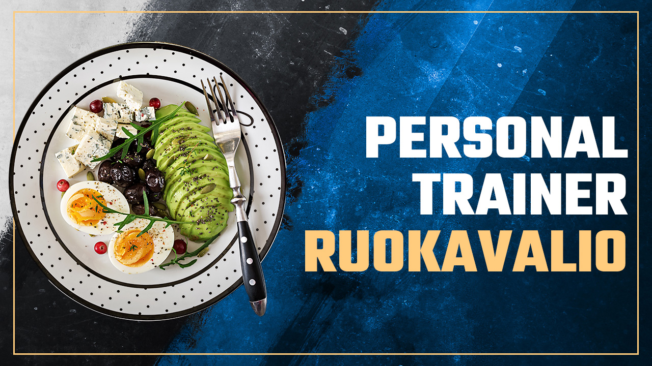 personal trainer ruokavalio lautanen