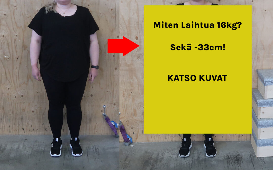 miten laihtua 16kg