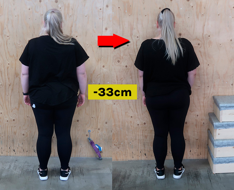 miten laihtua nopeasti 20 kiloa nainen ennen ja jälkeen