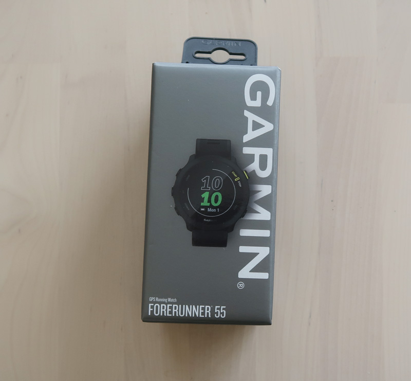 Garmin Forerunner 55 laatikko
